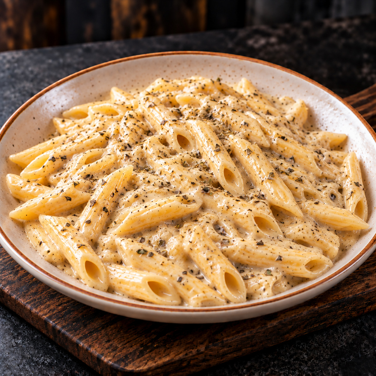 Penne Dağ Kekik Kremalı