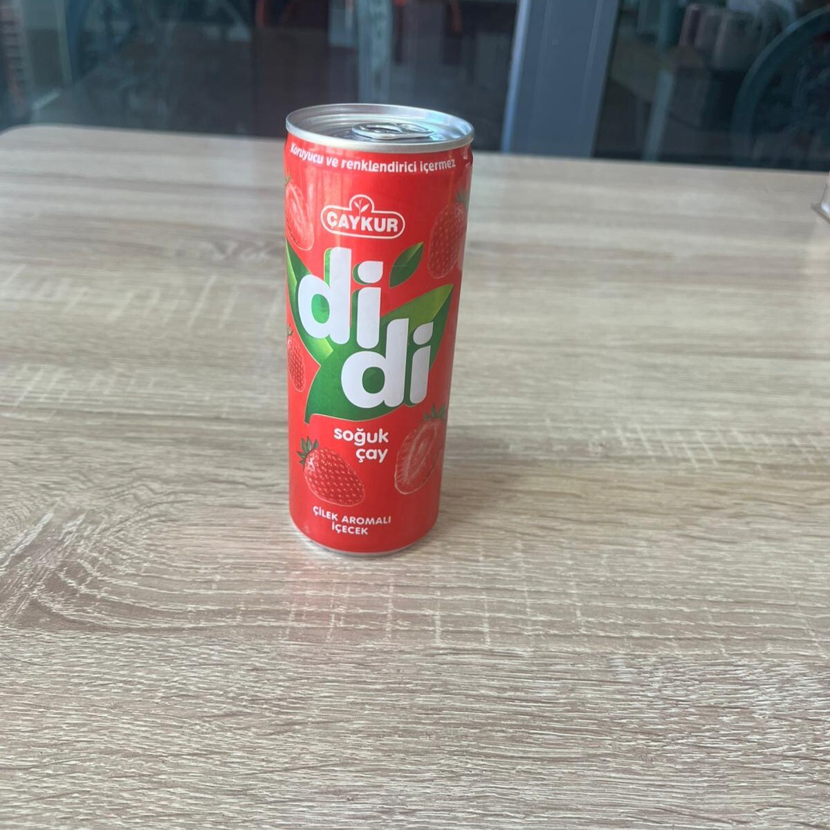 Didi çilekli Soğuk Çay