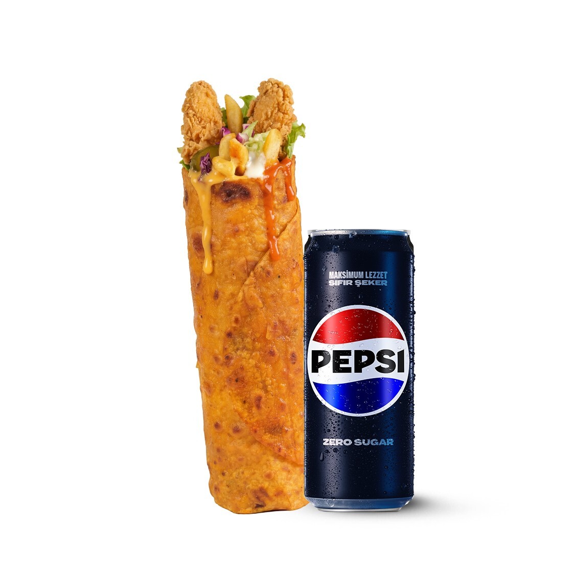 Pepsili Tenders Dürüm