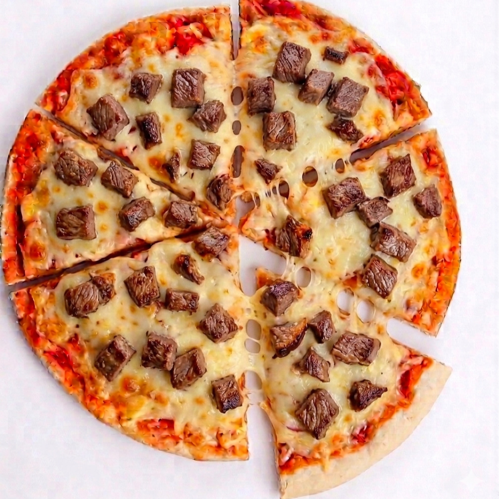 Kuşbaşılı Pizza (Büyük Boy)