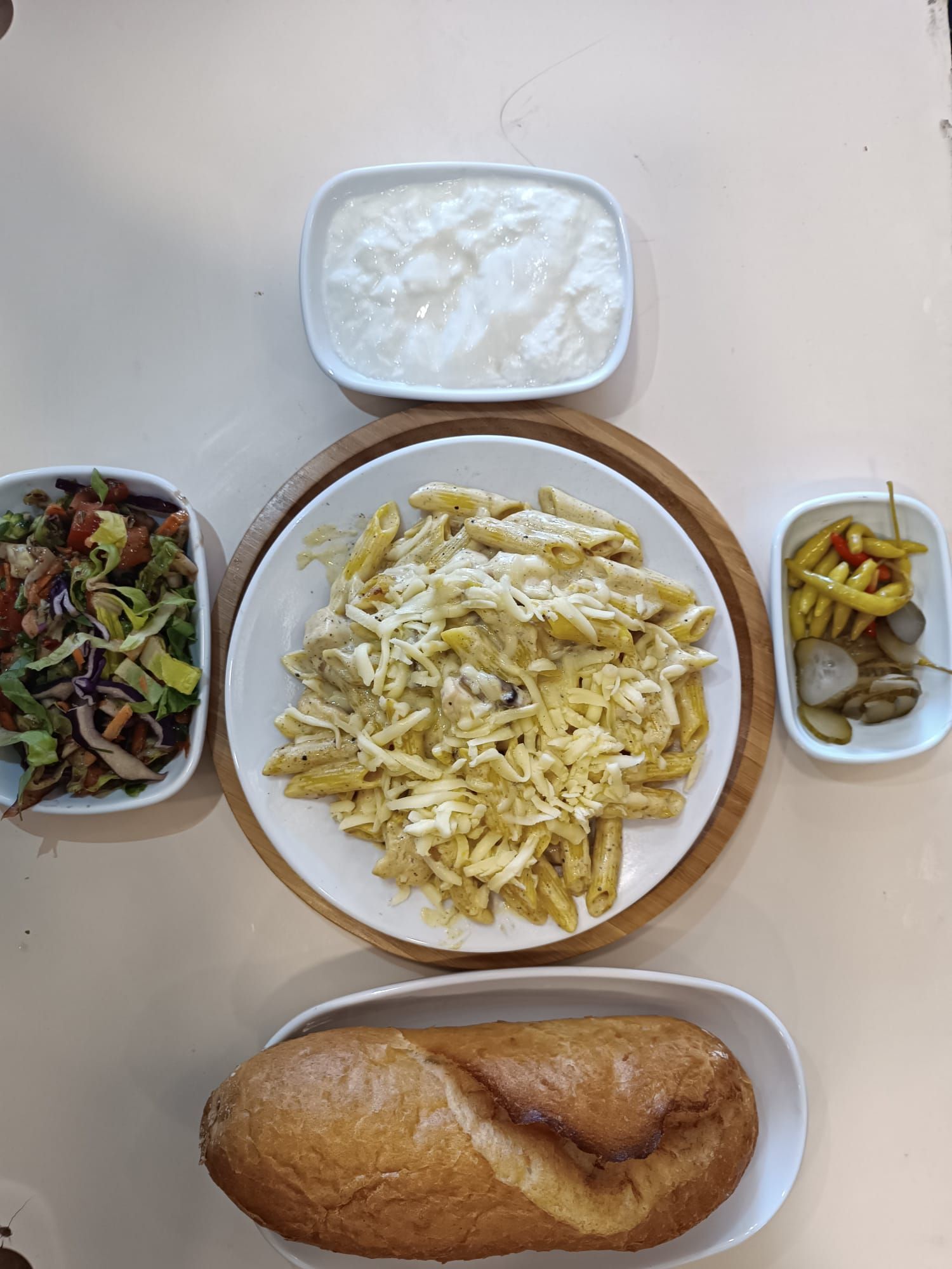 Kremalı Makarna