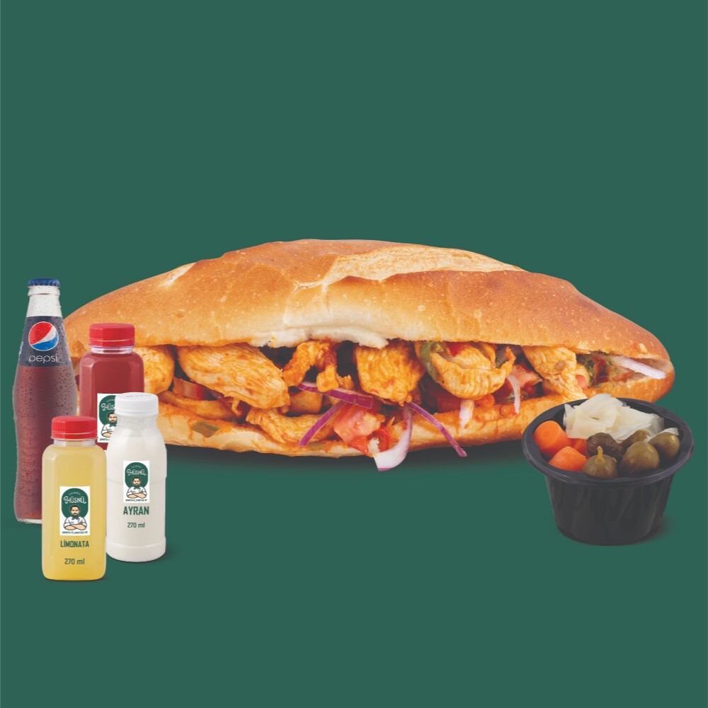 EKMEK ARASI TAVUK MENÜ