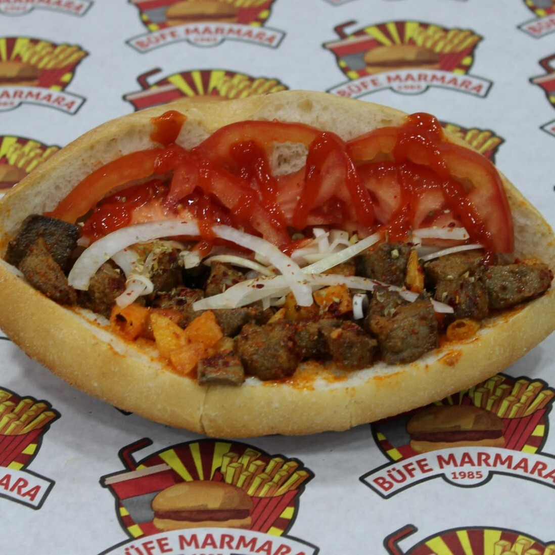 Ekmek Arası Dana Ciğer 100 gr