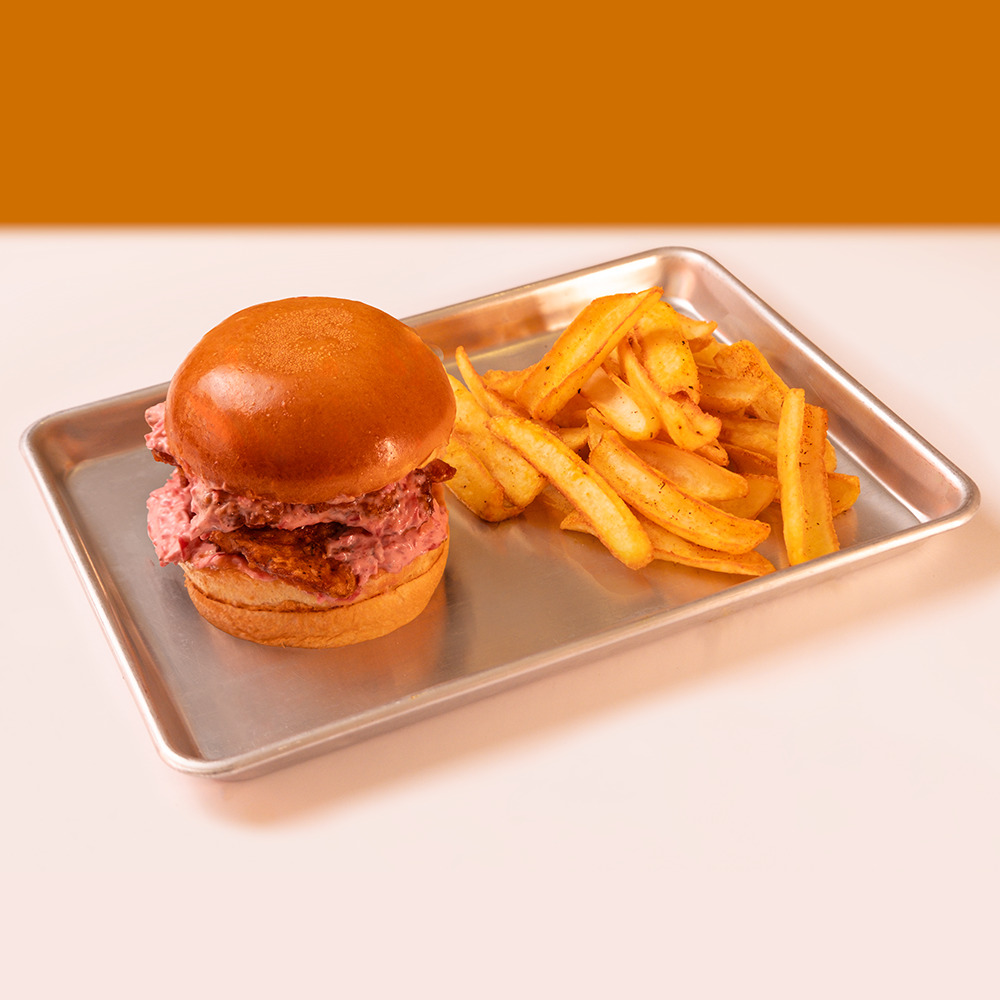 Purpleslaw Chicken Burger