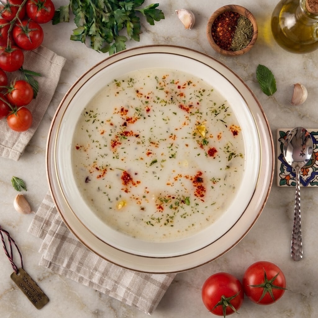 Soğuk Ayran Çorbası (300 Gr)