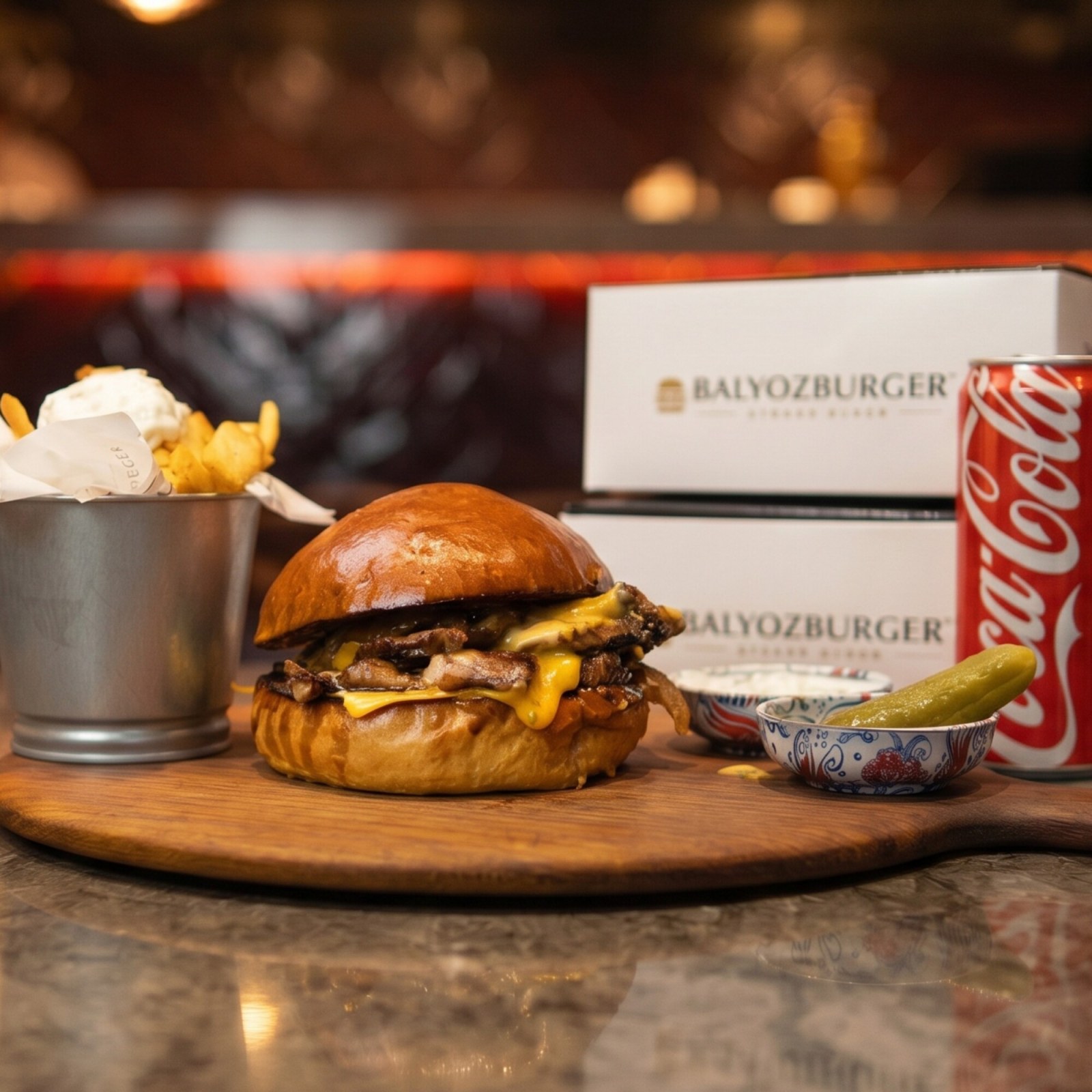 Lokum Burger Menü