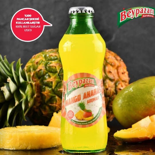 Mango ve Ananaslı Soda
