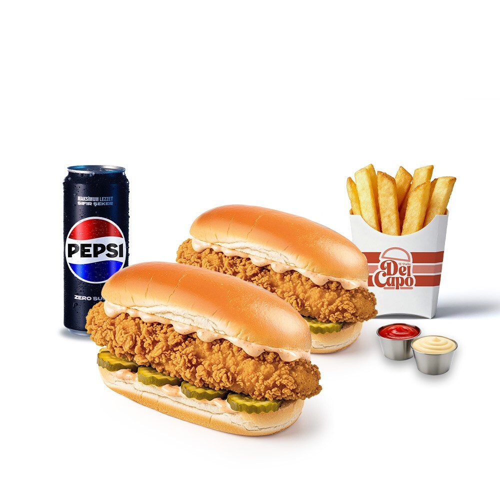 2'li Avantajlı Burger Menü