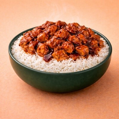 Barbekü Soslu Tavuklu Pilav