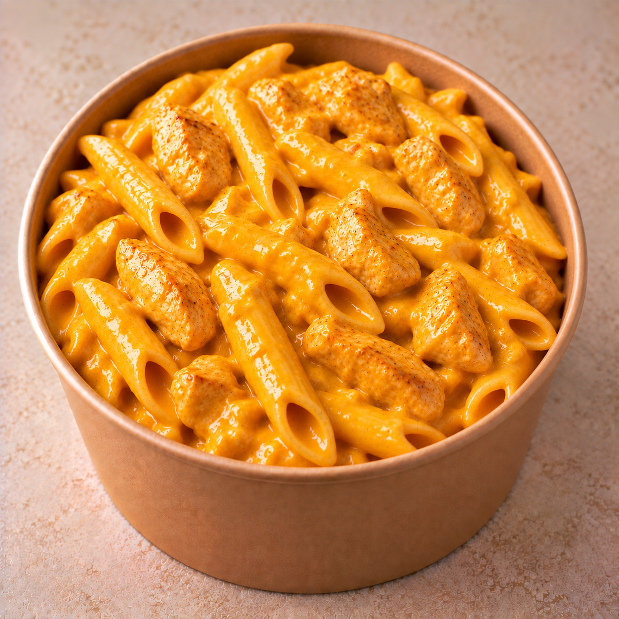 Cheddar Soslu Tavuklu Penne