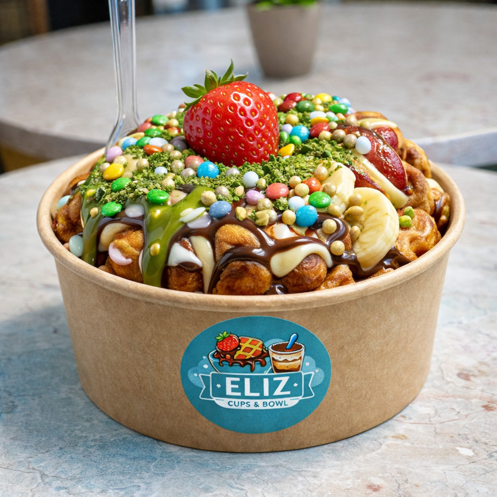 Eliz Waffle Kova - BOWL