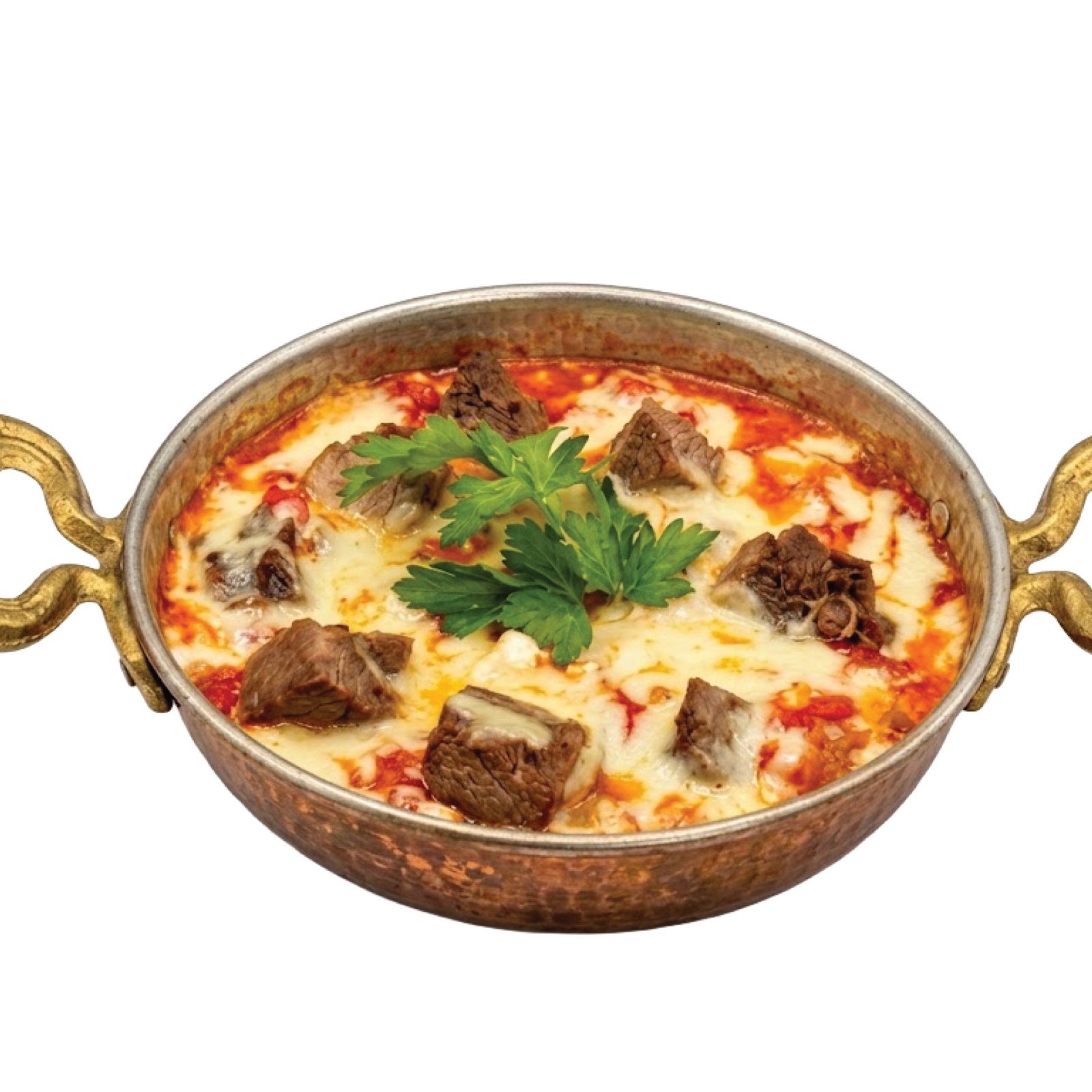 Kavurmalı Kaşarlı Menemen