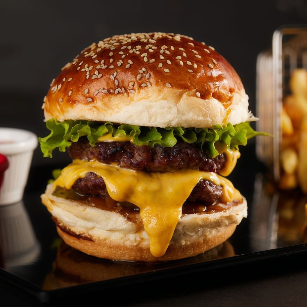 Philadelphia Double Et Burger