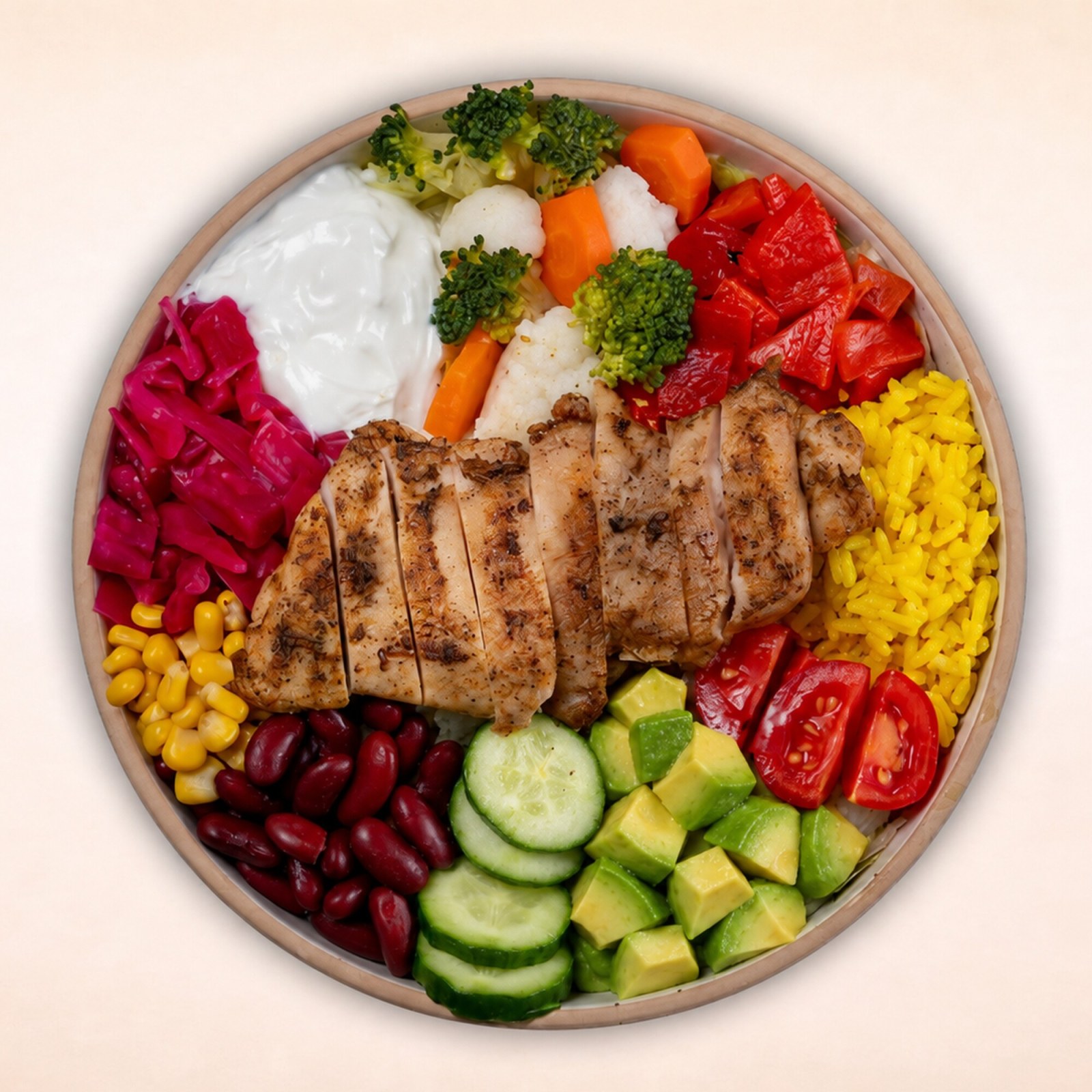 Tavuk Pirzola Pilav Bowl