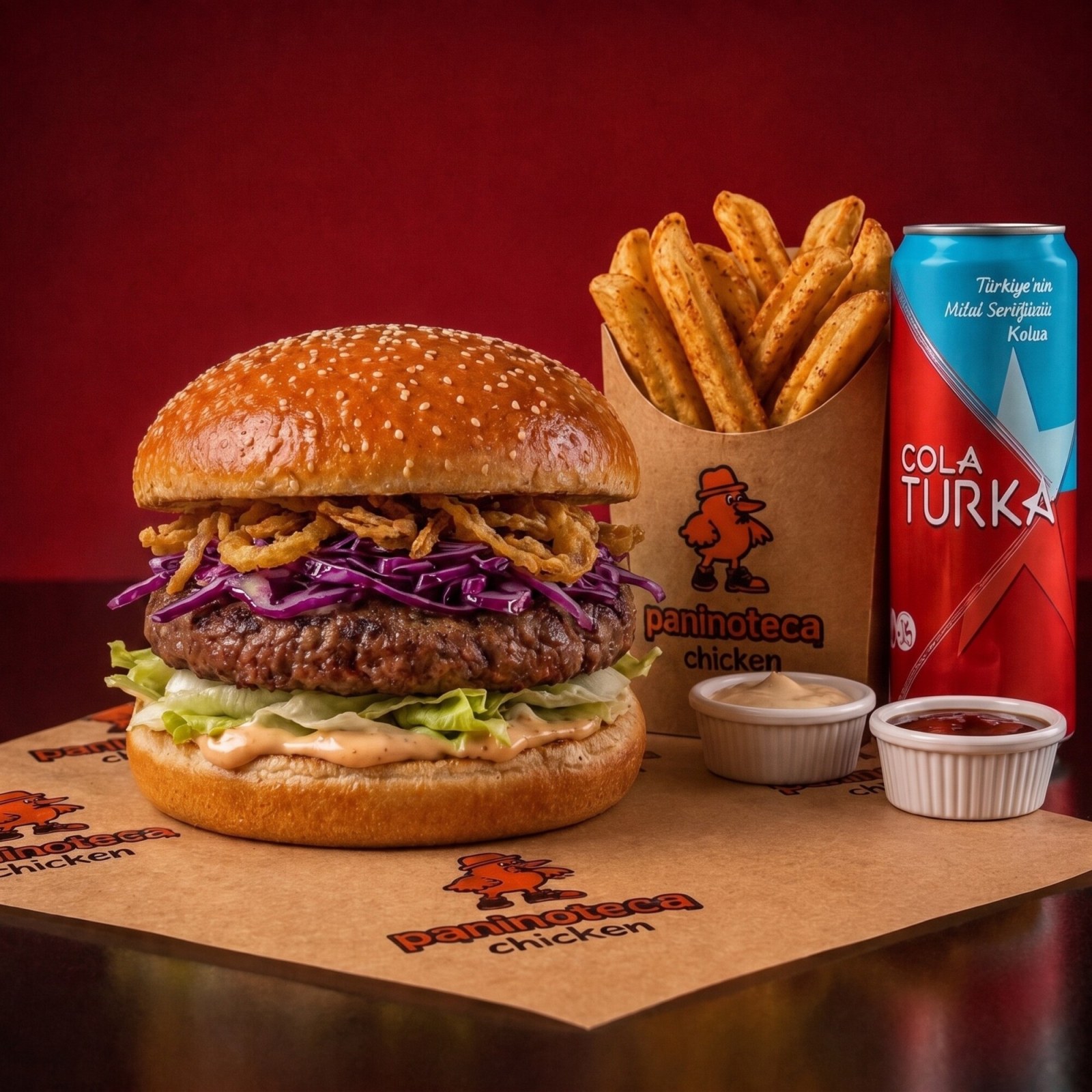 Purple Burger Menü