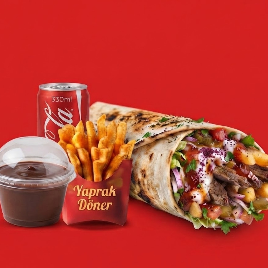 Et Döner Dürüm Süper Klasik Menü