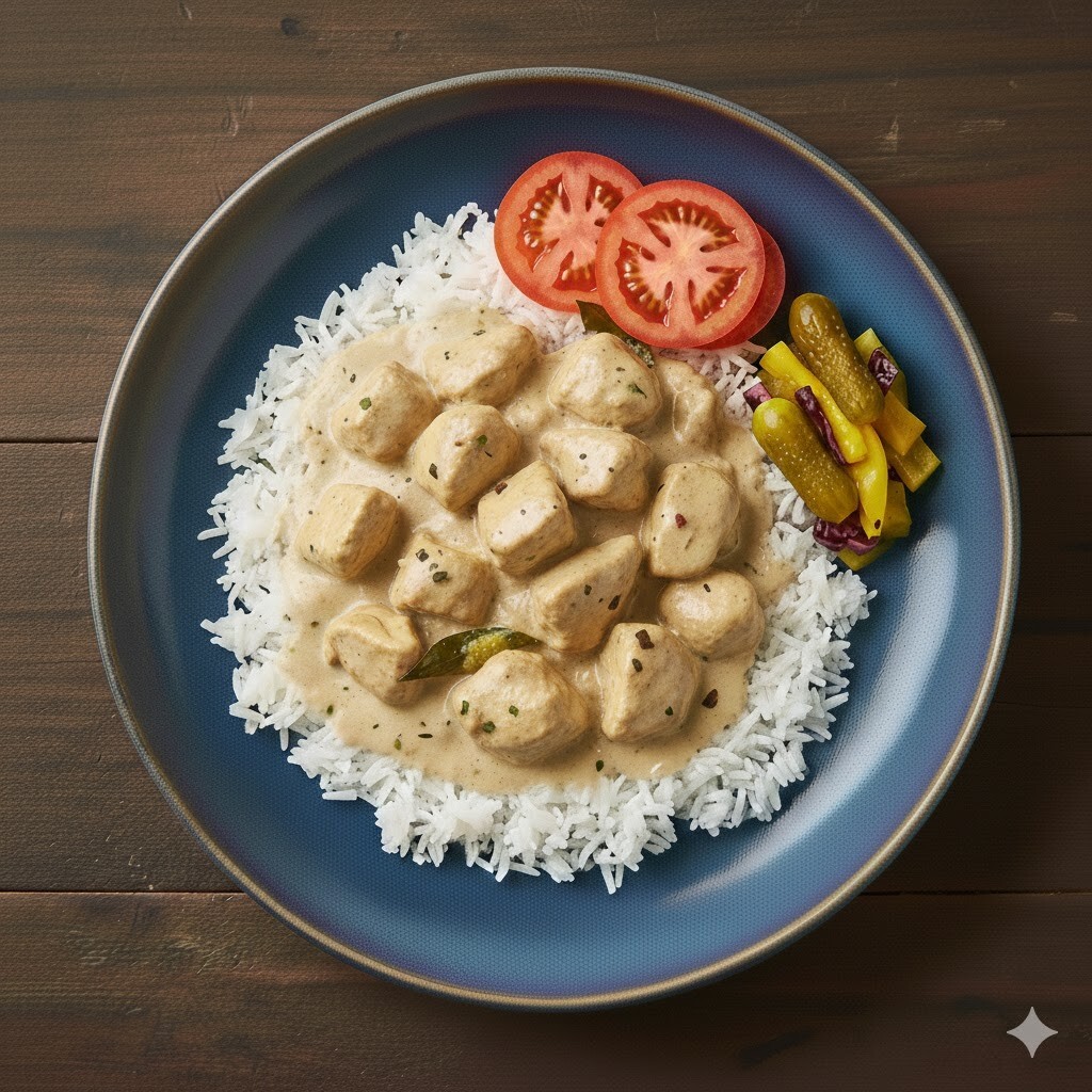 Kremalı Tavuklu Pilav 300 gr