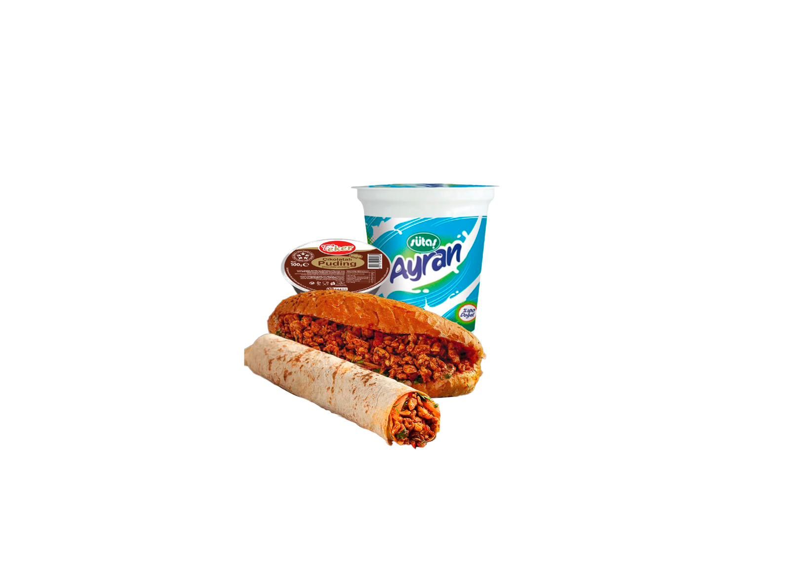 2'li Tavuk Tantuni Dürüm & Sandviç Menü