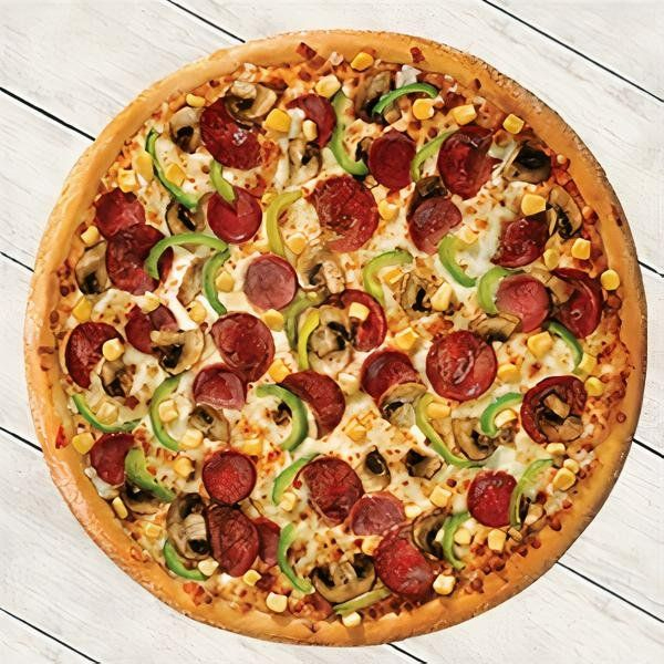 2li Pizza Karışık Yumurtalı
