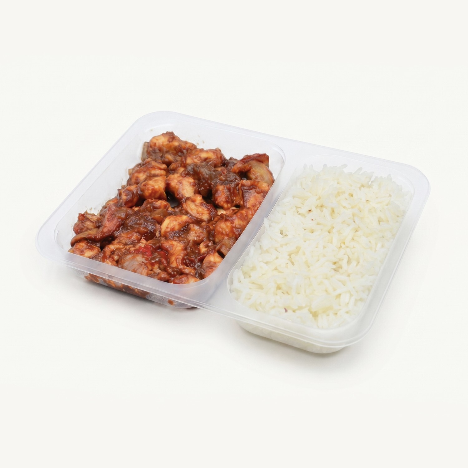 Barbekü Soslu Tavuk & Basmati Pilavı