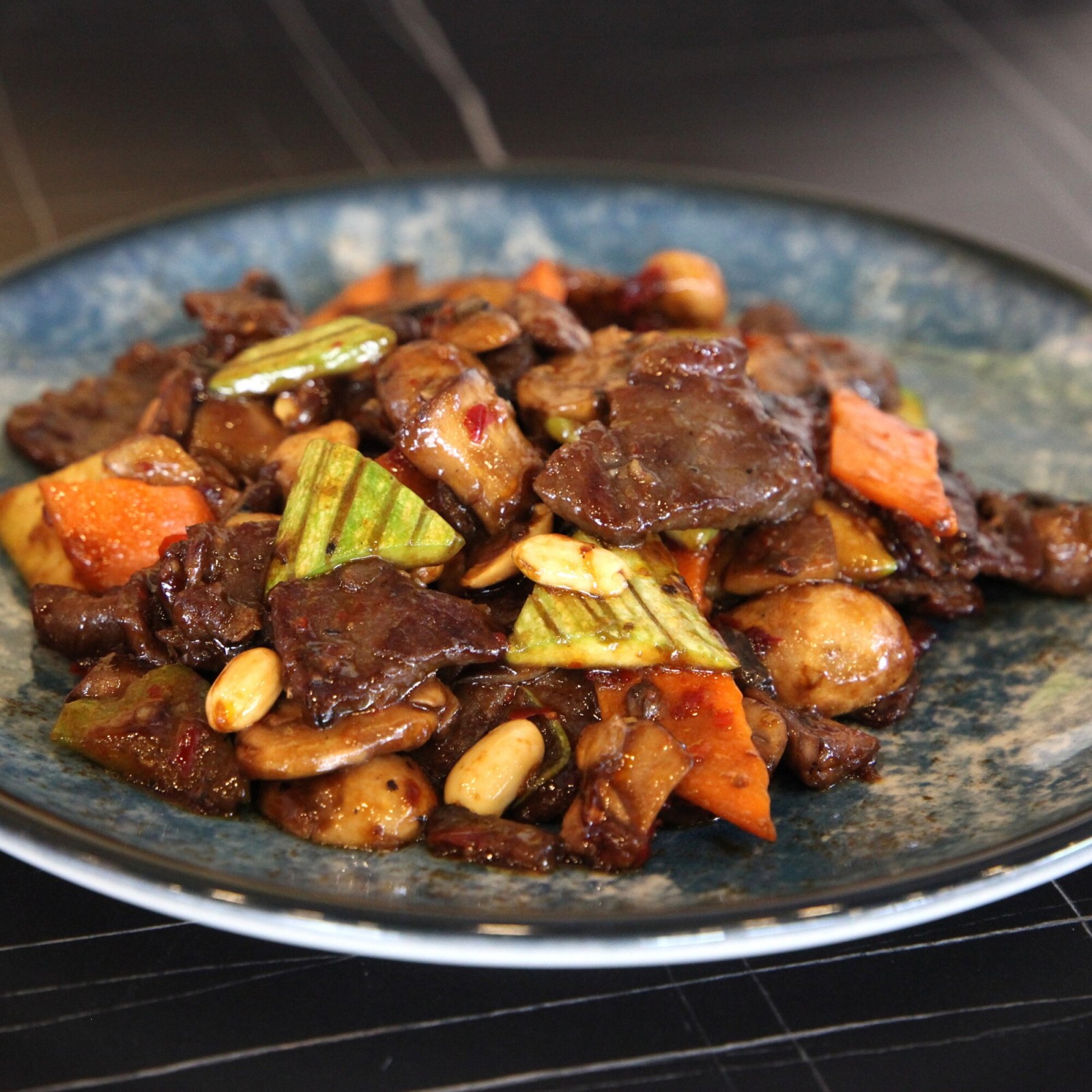 Acılı Mantarlı Tavuk (Spicy Mushroom Chicken)