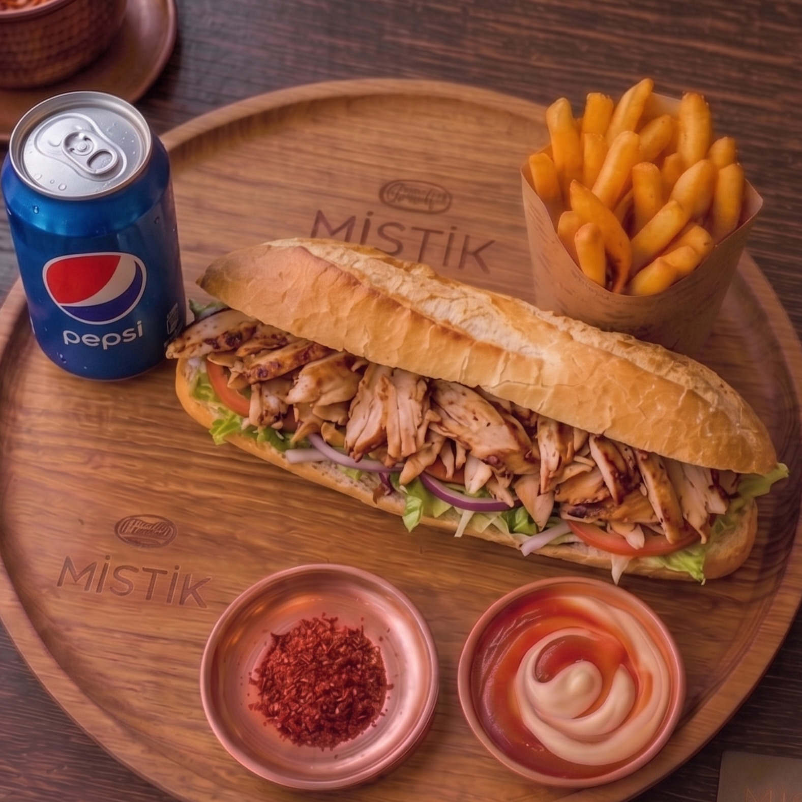 Doyuran Tam Ekmek Döner Menü 2