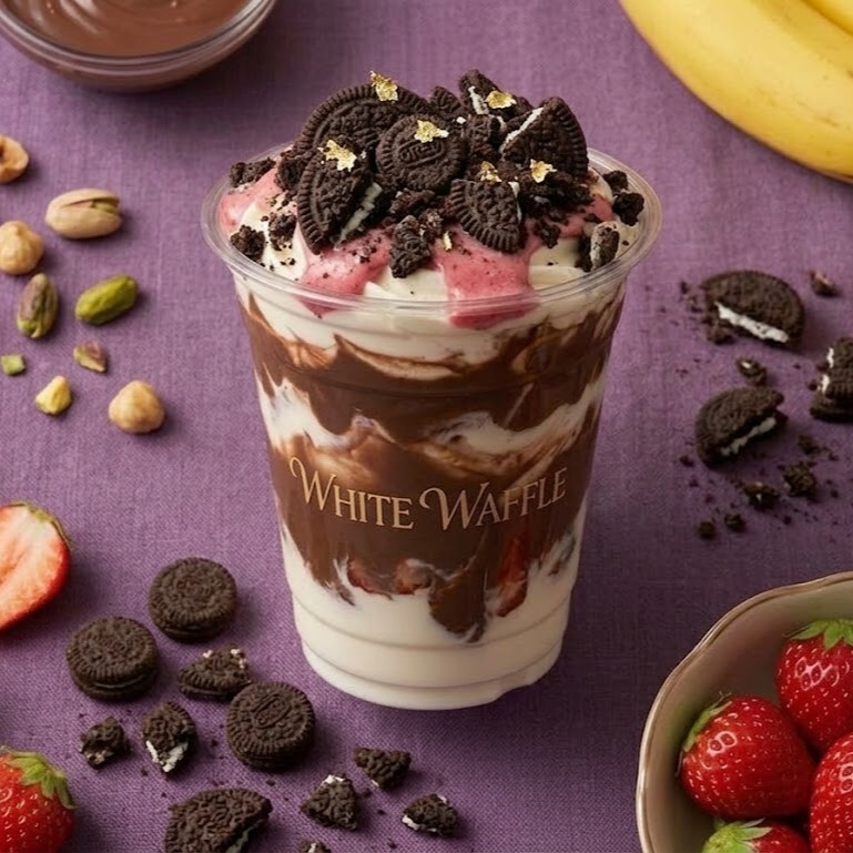 Mega Oreo'lu Bardak Waffle