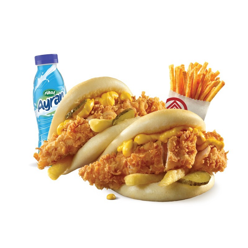 Bao-Bun Tenders Menü ( 2 Li )