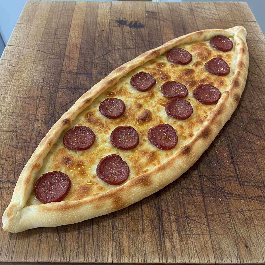 Sucuklu Pide