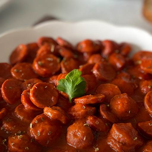 Salça Soslu Sosis