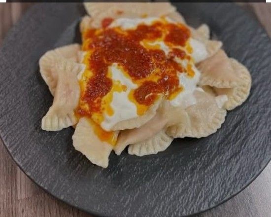 Patatesli Mantı + Ekmek + Günün Çorbası veya Günün Tatlısı