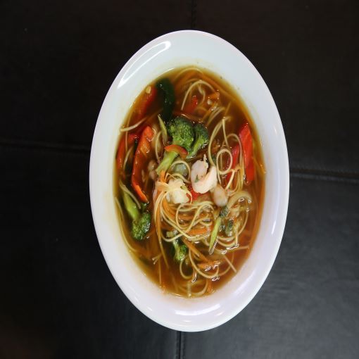 Karidesli Sebzeli Ramen Çorbası