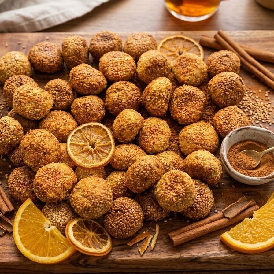 Karabuğday Portakallı Kurabiye (Tarçınlı) 300 Gr