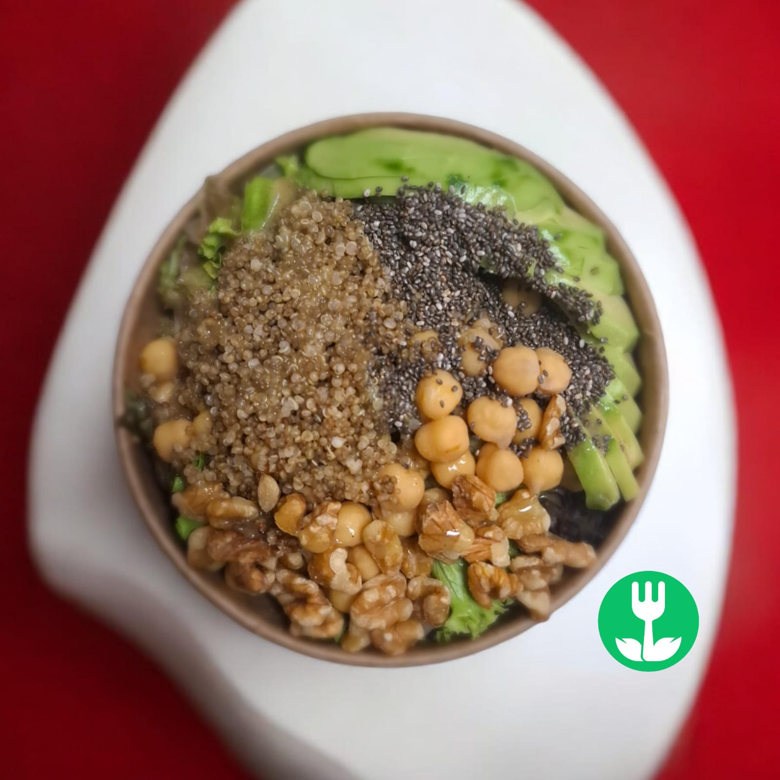 Avokadolu kinoalı Salata ( Avocado and Quinoa Salad)