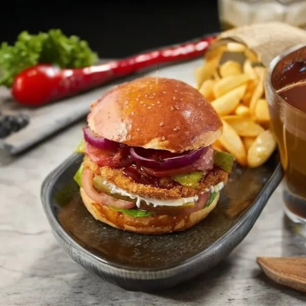 BBQ Chicken Burger
