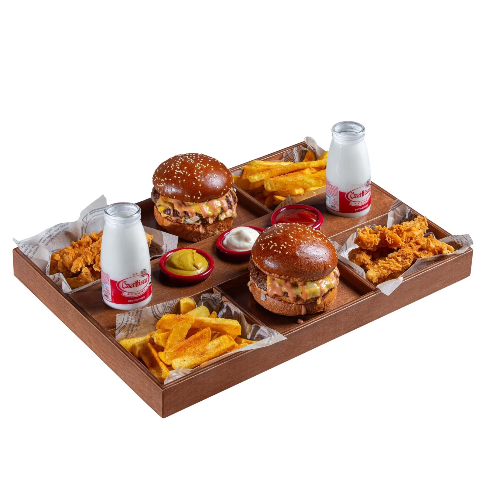 Cheese Burger Combo Menü
