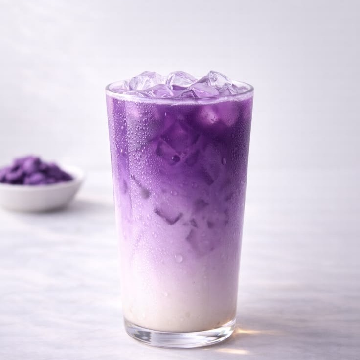 Ice Ube Latte