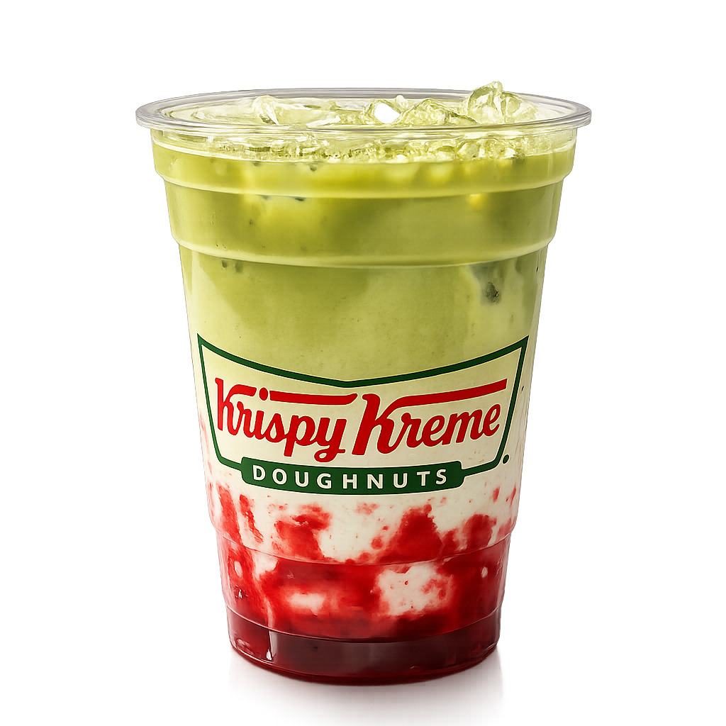 Matcha Iced Strawberry Latte M Boy