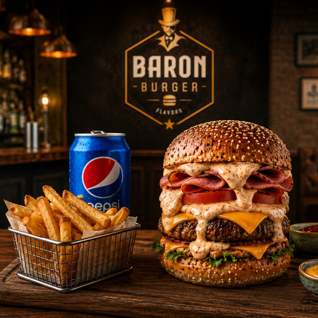Cheese Burger Menü