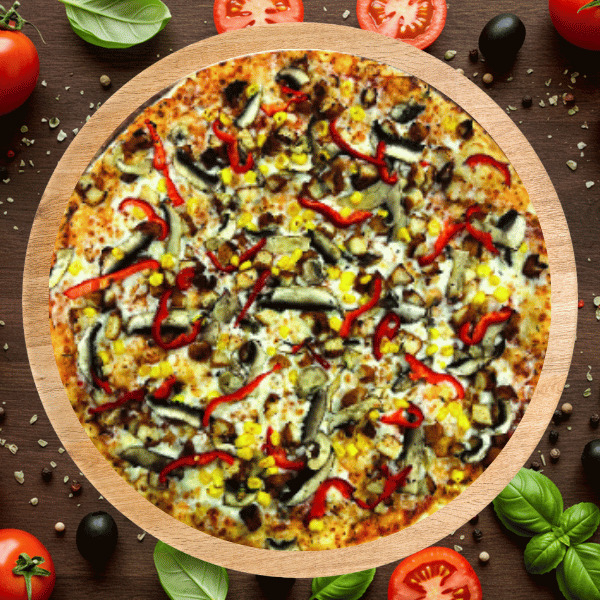 Tavuklu Pizza (Orta Boy)