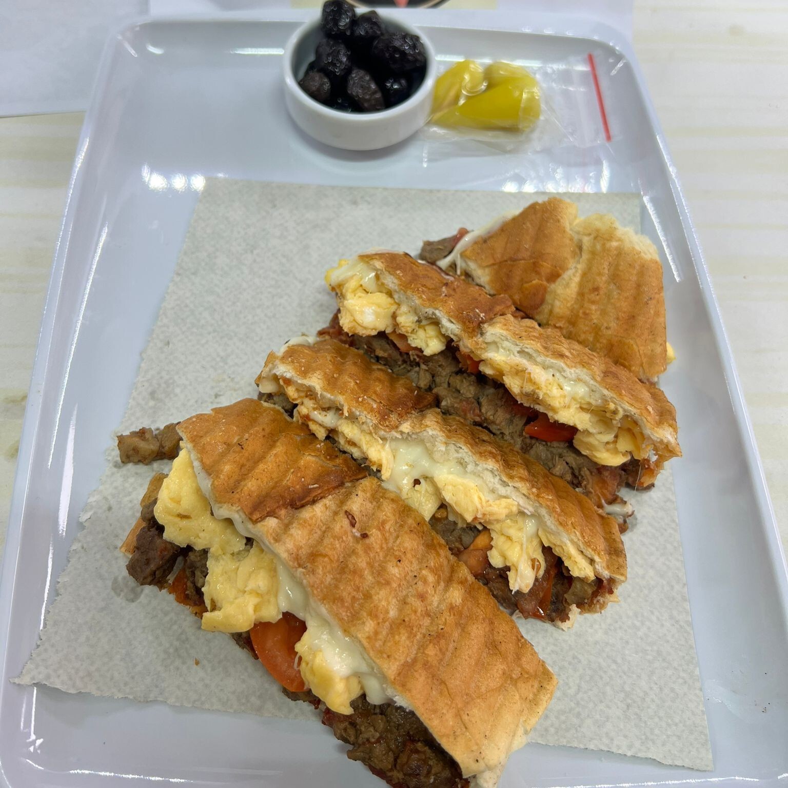 Kavurmalı Tost (Yarım)