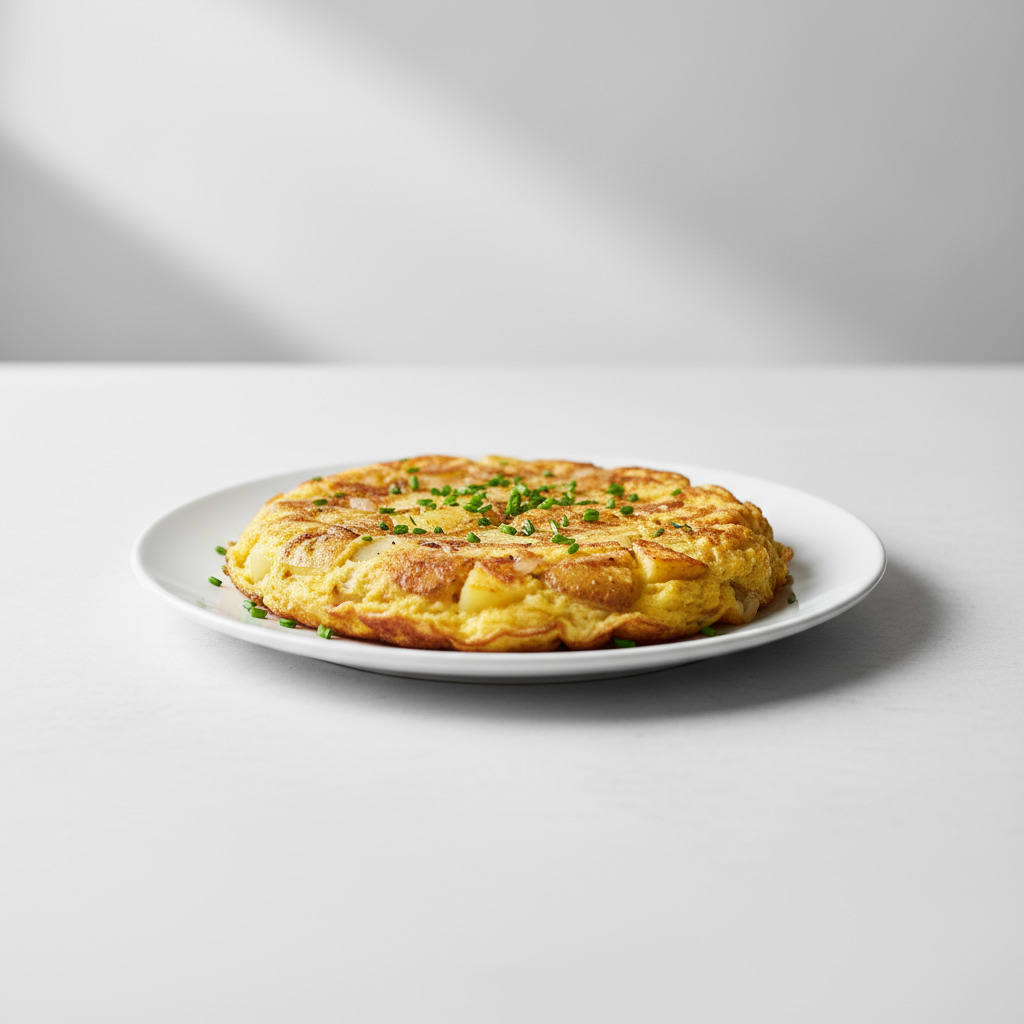 Patatesli Omlet