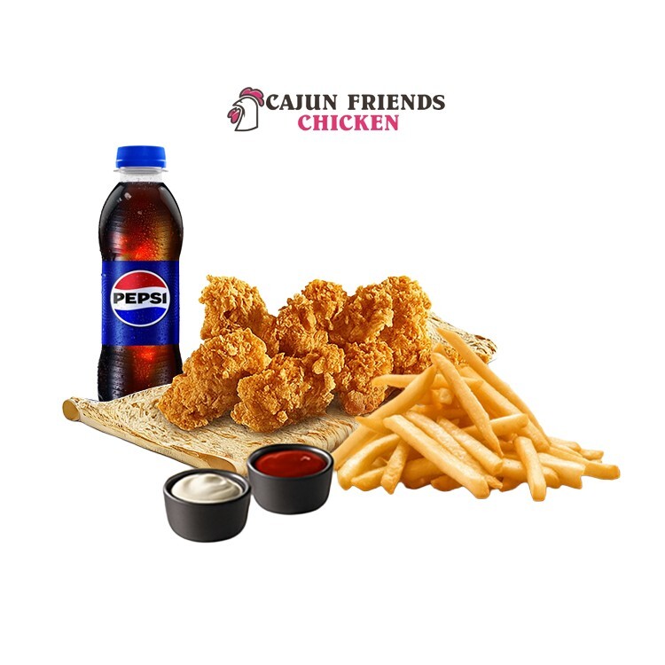 Golden Tenders Basket Menü