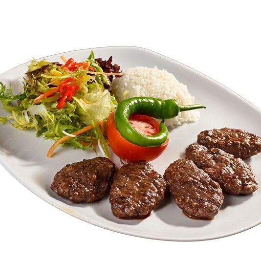 Pirinç Pilavı Üstü Izgara Köfte