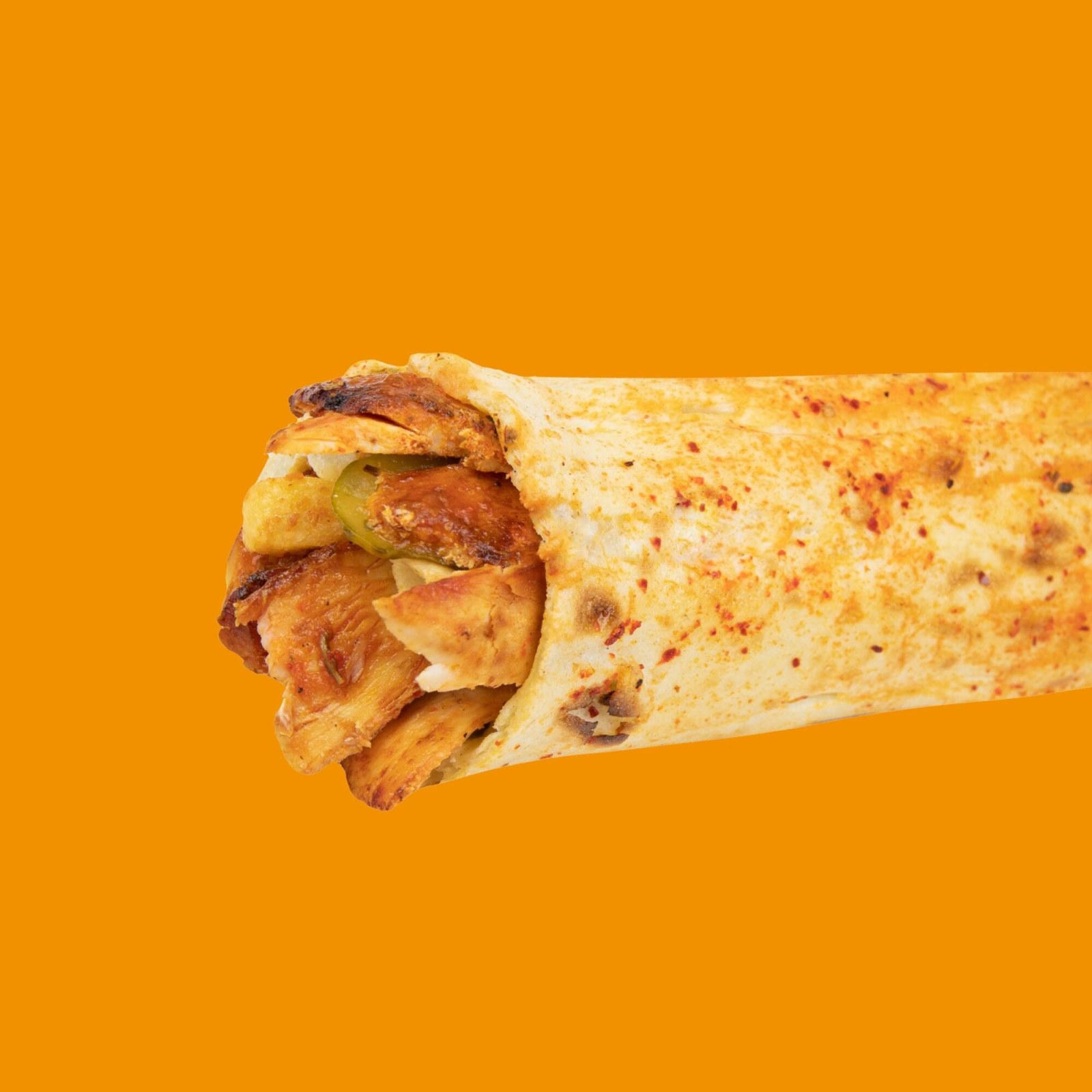 Tavuk Döner Dürüm 150 Gr.