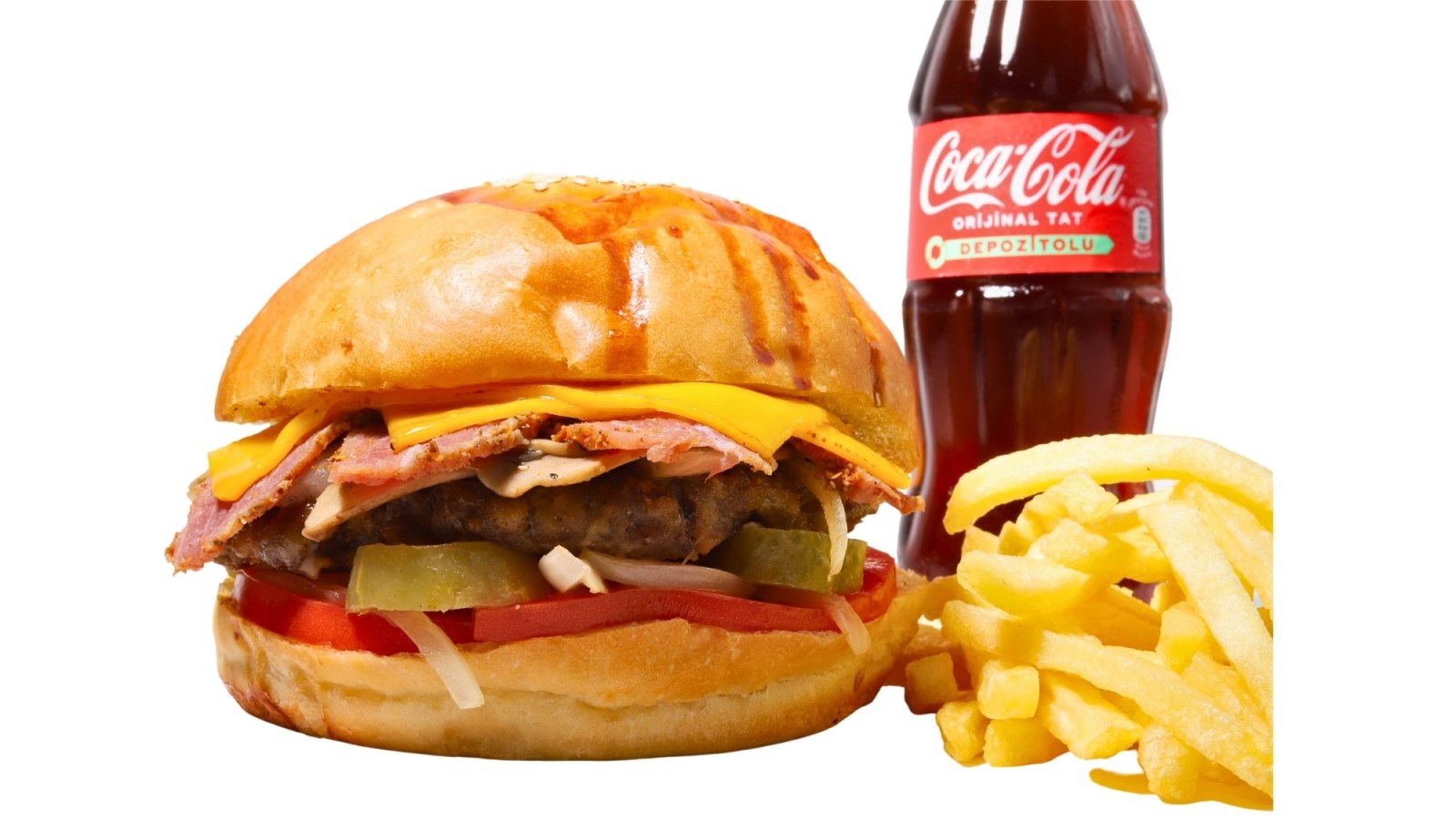 Füme Kaburga Burger Menü