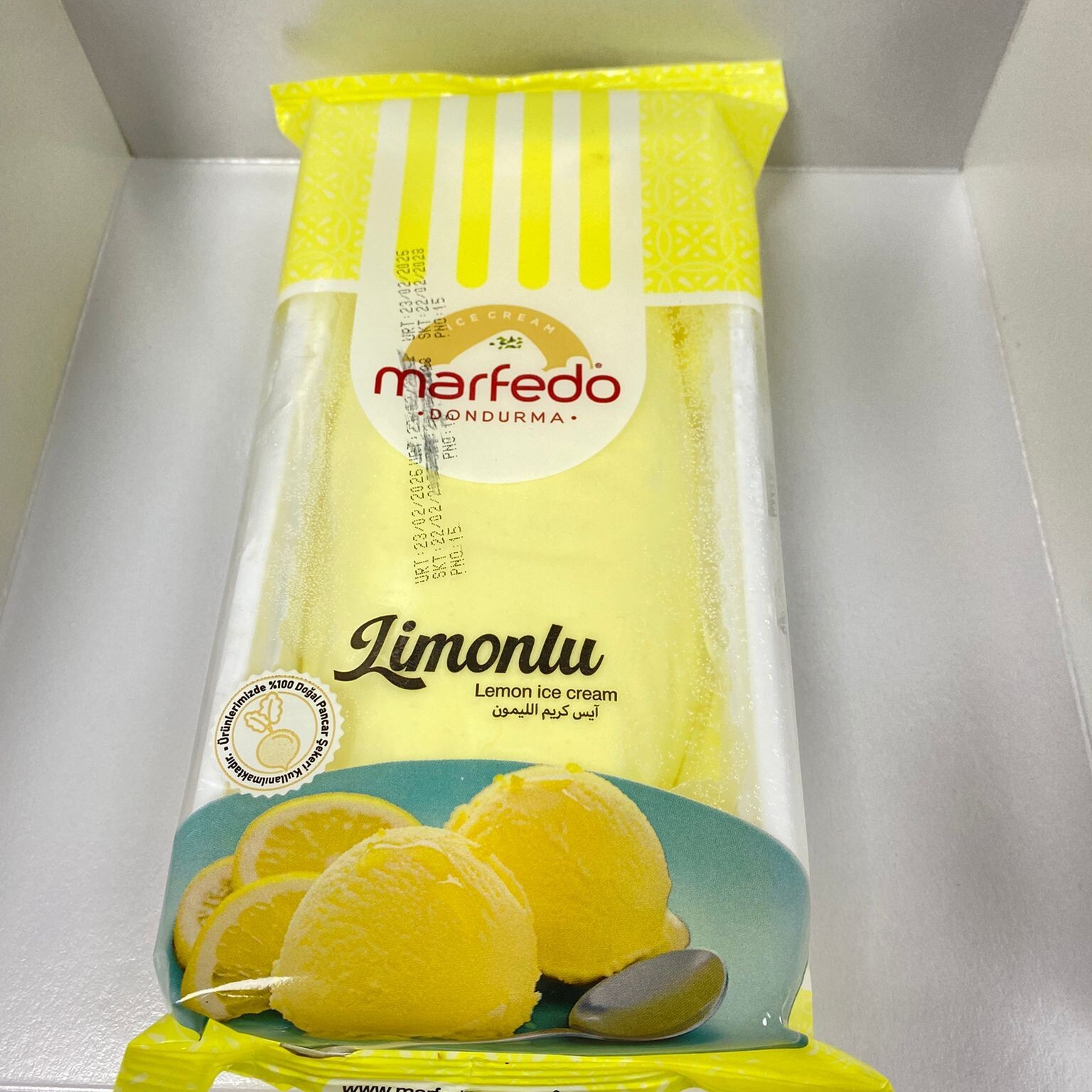 Limonlu Dondurma (460 gr)