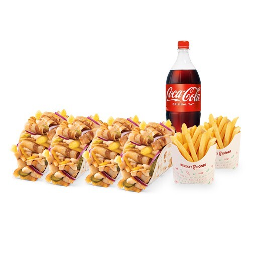 Mega Tako Menü (Tavuk Döner)