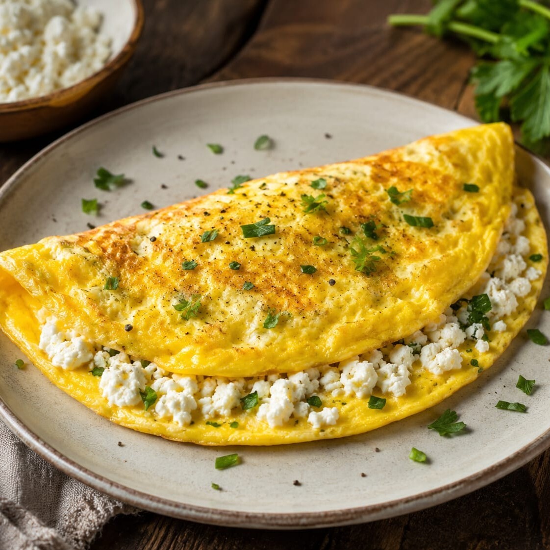 Lor Peynirli Omlet