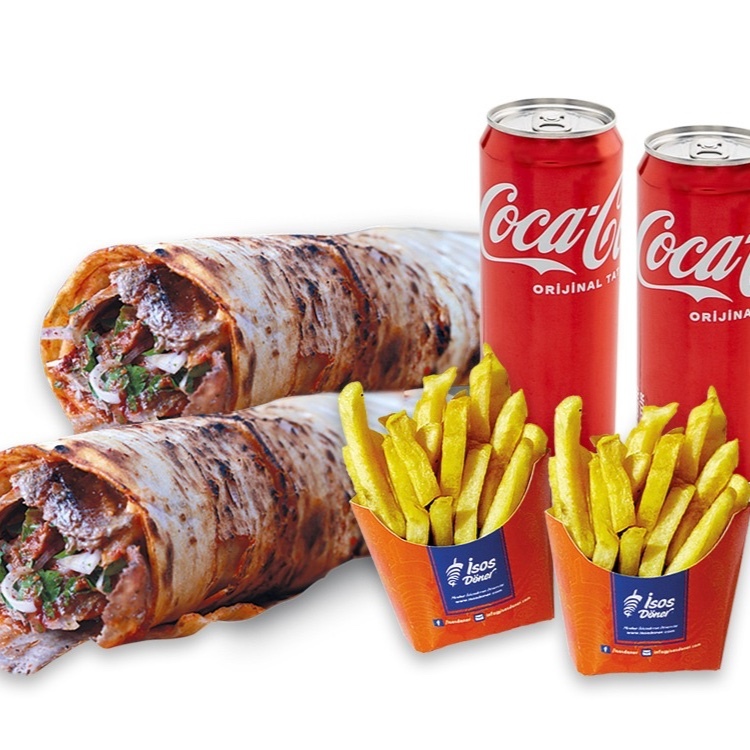 2'li Ekonomik Et Döner Dürüm Menü